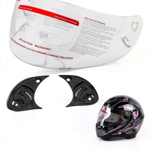 Helmet Visor TCMT Clear Anti-Fog UV Scratch-Resistant US-XF270203-V-0