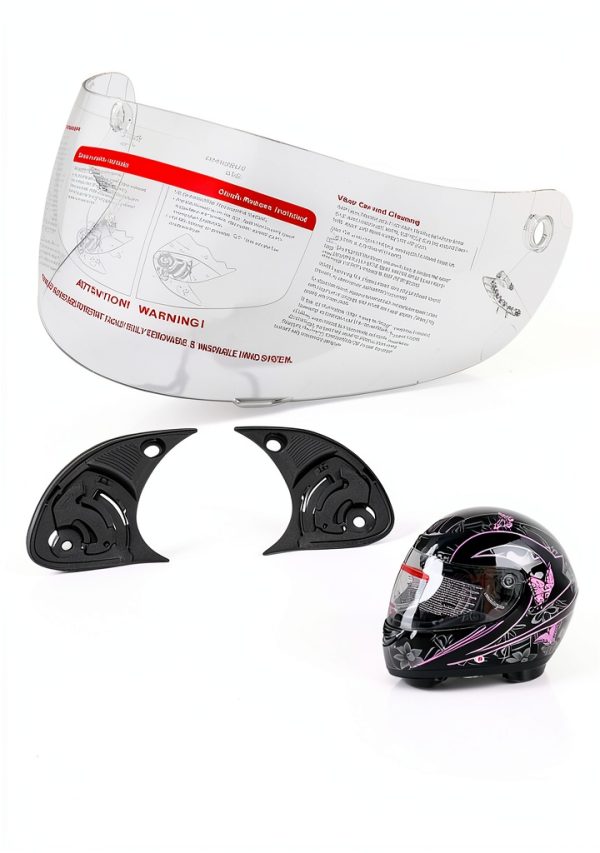 Helmet Visor TCMT Clear Anti-Fog UV Scratch-Resistant US-XF270203-V-0