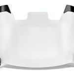Barnett Transparent Helmet Visor with Anti Fog UV Coating for Football-0