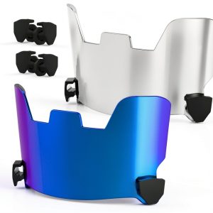 Football Visor OYMLANX Dual-Lens Visor with Clear & Smoke Lenses-0