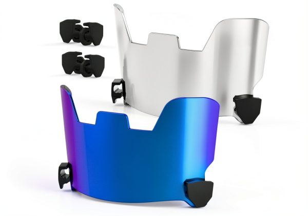 Football Visor OYMLANX Dual-Lens Visor with Clear & Smoke Lenses-0