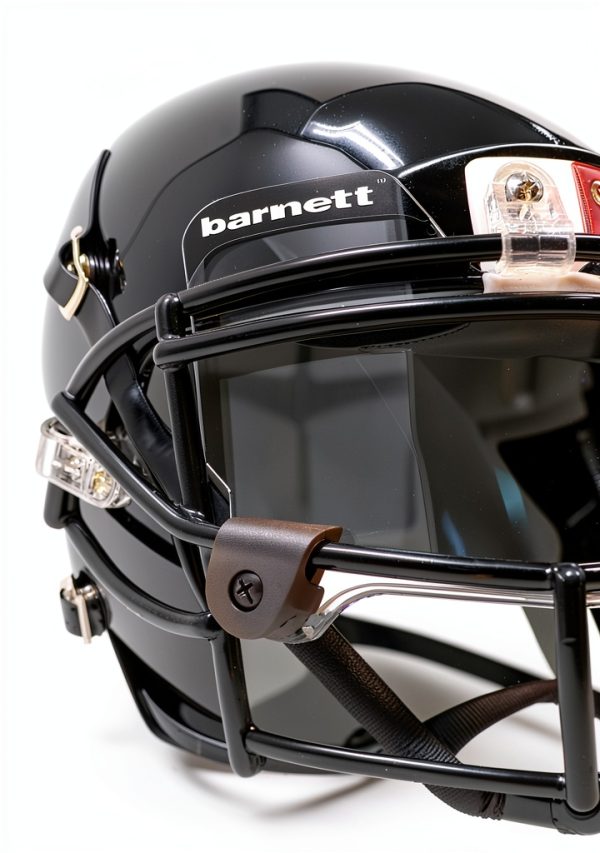 Barnett Transparent Helmet Visor with Anti Fog UV Coating for Football-6