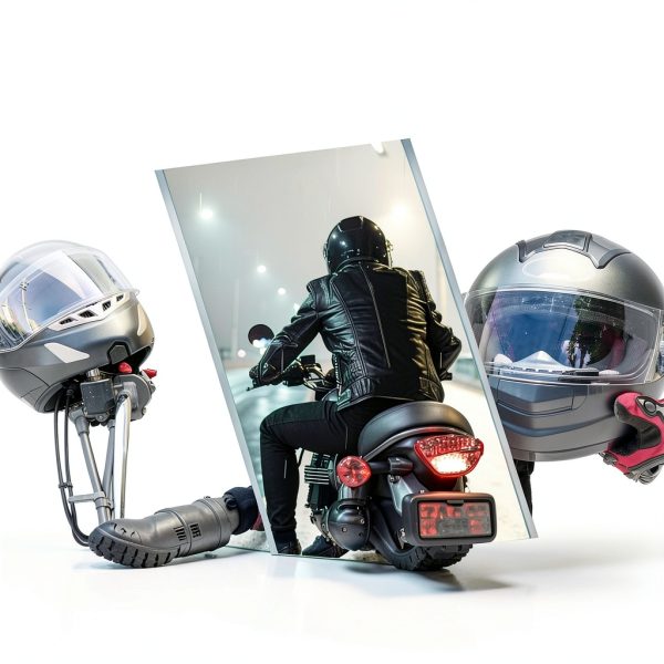 Kingdder 10 Pack Motorcycle Helmet Visor Anti Fog Film Helmet Mask Anti-fog Transparent Visor, Replacement Motorcycle Helmet Face Shield, for Safe Riding All Seasons Use-1