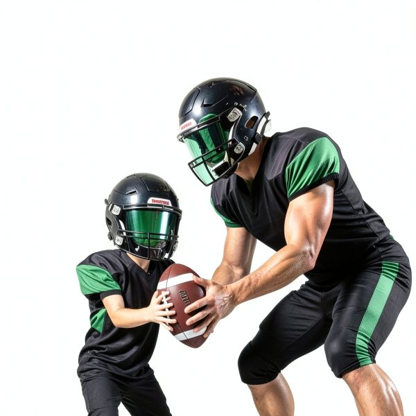 Emerald Green Football Visor KUBQLIG – Military‑Grade HD Lens-5