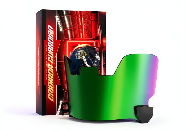 Emerald Green Football Visor KUBQLIG – Military‑Grade HD Lens-0
