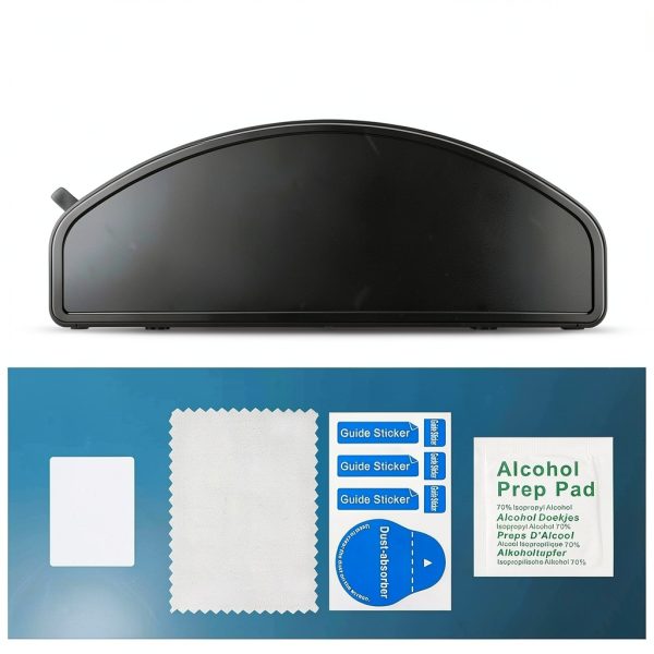 Kingdder 10 Pack Motorcycle Helmet Visor Anti Fog Film Helmet Mask Anti-fog Transparent Visor, Replacement Motorcycle Helmet Face Shield, for Safe Riding All Seasons Use-2