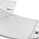 TronX S30 Straight-Cut Hockey Helmet Clear Visor (Anti-Scratch/Anti-Fog) CE Certified-0