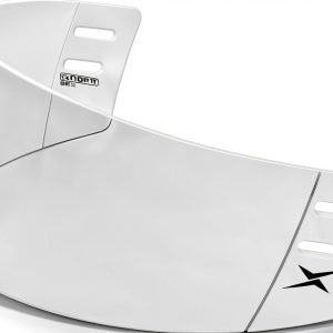 TronX S30 Straight-Cut Hockey Helmet Clear Visor (Anti-Scratch/Anti-Fog) CE Certified-0