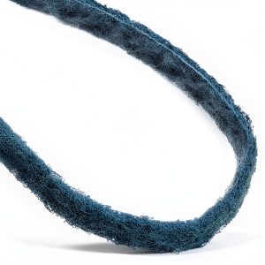 Scotch-Brite Surface Conditioning Belt, 18" Length x 1/2" Width, Very Fine, Blue (Pack of 1)-0