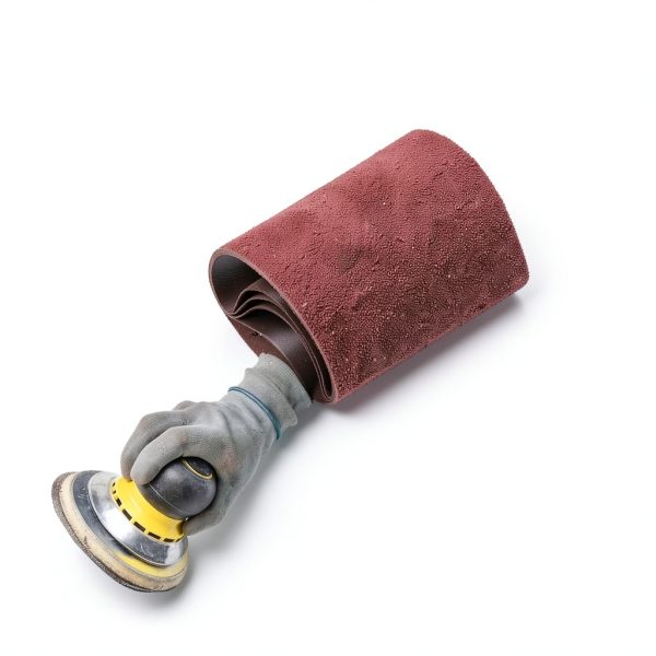 Demissle 10 Pack 8 x 19 Inch Floor Sanding Belt 24 Grit Heavy Duty Aluminum Oxide Cloth Sanding Belts Drum Floor Sander Sandpaper for Commercial and Residential Flooring Automotive Furniture-3