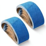 3x21 Inch Sanding Belts 20 Pack Zirconia for Metal Wood Plastic-0