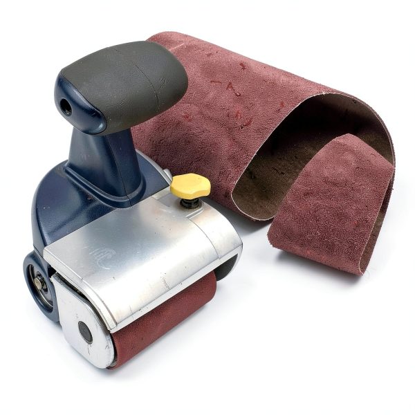 Demissle 10 Pack 8 x 19 Inch Floor Sanding Belt 24 Grit Heavy Duty Aluminum Oxide Cloth Sanding Belts Drum Floor Sander Sandpaper for Commercial and Residential Flooring Automotive Furniture-5