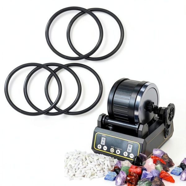 (Set of 3) Rock Tumbler Replacement Drive Belts for Thumlers A-R1, A-R2, A-R6, A-R12 Provide Long-Lasting Power for Rock polishing, ore Grinding, and More!-6