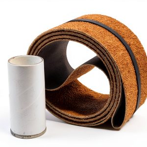 2X72 Cork Polishing Belt with White Buffing Compound-0